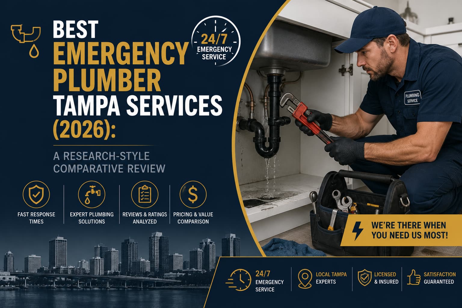 Best Emergency Plumber Tampa Services (2026): A Research-Style Comparative Review